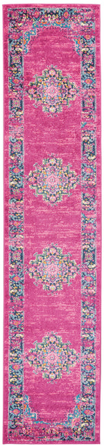 Nourison Passion Transitional Fuchsia Area Rug