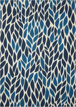 Nourison Home & Garden Contemporary Blue Area Rug