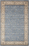Nourison Somerset Traditional Light Blue Area Rug