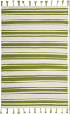 Nourison Solano Contemporary Ivory/Green Area Rug