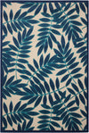 Nourison Aloha Contemporary Navy Area Rug