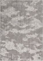 Nourison Textured Contemporary Contemporary Grey/Ivory Area Rug