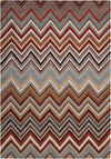 Nourison Contour Contemporary Multicolor Area Rug