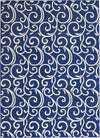 Nourison Grafix Contemporary Navy Area Rug