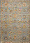 Nourison Timeless Traditional Light Blue Area Rug