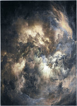 Nourison Le Reve Contemporary Chocolate/Multicolor Area Rug