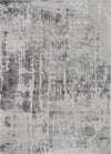 Nourison Prismatic Contemporary Silver Grey Area Rug