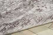Nourison Tahoe Modern Transitional Silver Area Rug