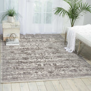 Nourison Tahoe Modern Transitional Silver Area Rug