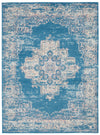Nourison Grafix Transitional Blue Area Rug