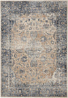 Nourison Malta Traditional Blue/Ivory Area Rug