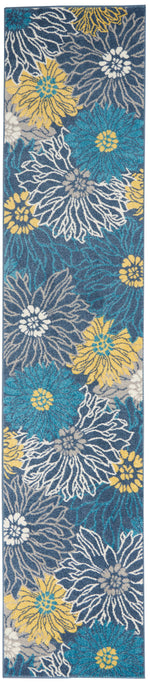 Nourison Passion s Blue Area Rug