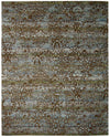 Nourison Rhapsody Transitional Blue/Moss Area Rug