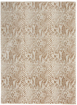 Nourison Solace Contemporary Ivory Beige Area Rug