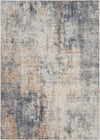 Nourison Rustic Textures Contemporary Grey/Beige Area Rug