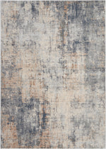 Nourison Rustic Textures Contemporary Grey/Beige Area Rug