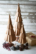 Kalalou CHYK1175 Copper Finish Christmas trees