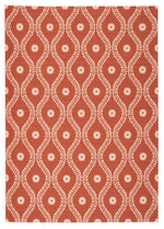 Nourison Home & Garden Transitional Rust Area Rug