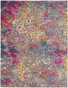 Nourison Passion Contemporary Yellow Multi Area Rug