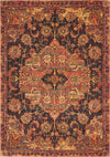 Nourison Jewel Traditional Ember Red Area Rug