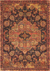 Nourison Jewel Traditional Ember Red Area Rug