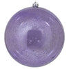 Vickerman M166686 8" Lavender Mercury Ball Christmas Ornament Features A Shiny Finish