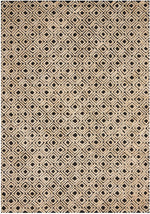 Nourison Modern Deco Transitional Black/Beige Area Rug