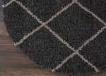 Nourison Brisbane Contemporary Charcoal Area Rug