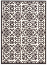 Nourison Home & Garden Contemporary Black Area Rug