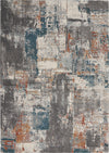Nourison Ludlow Contemporary Grey/Multi Area Rug