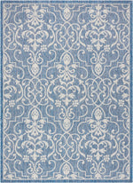 Nourison Garden Party Transitional Denim Area Rug