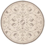 Couristan Recife Veranda 8'6" X 8'6" Round Indoor/Outdoor  Transitional Rug