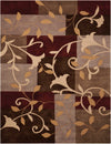 Nourison Contour Contemporary Mocha Area Rug