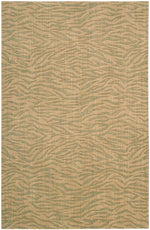 Nourison Cosmopolitan Contemporary Beige/Green Area Rug