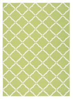 Nourison Home & Garden Transitional Light Green Area Rug