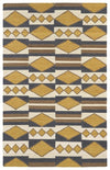 Kaleen Rugs Nomad Collection NOM07-05 Gold Area Rug