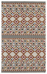 Kaleen Rugs Nomad Collection NOM08-53 Paprika Area Rug