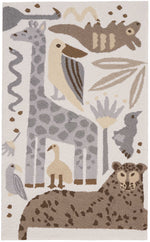 Nourison Bailey Contemporary Grey Area Rug