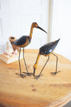 Kalalou NTM1172 Set of 2 Recycled Metal Birds