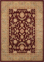 Nourison Antiquities Traditional Garnet Area Rug