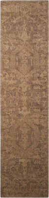 Nourison Silken Allure Traditional Taupe Area Rug