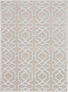 Nourison Joli Contemporary Beige White Area Rug
