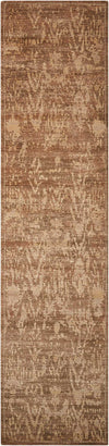 Nourison Silken Allure Traditional Chocolate Area Rug