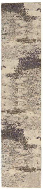 Nourison Celestial Contemporary Ivory/Grey Area Rug