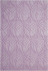 Nourison Contour Contemporary Lavender Area Rug