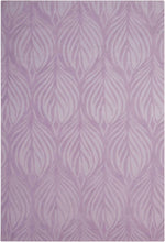 Nourison Contour Contemporary Lavender Area Rug
