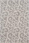 Nourison Grafix Contemporary Grey Area Rug