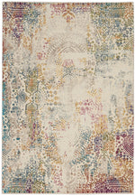 Nourison Entice Transitional Ivory/Multicolor Area Rug