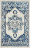 Nourison Persian Vintage s Ivory Blue Area Rug