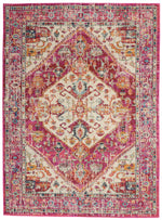 Nourison Passion Transitional Ivory/Pink Area Rug